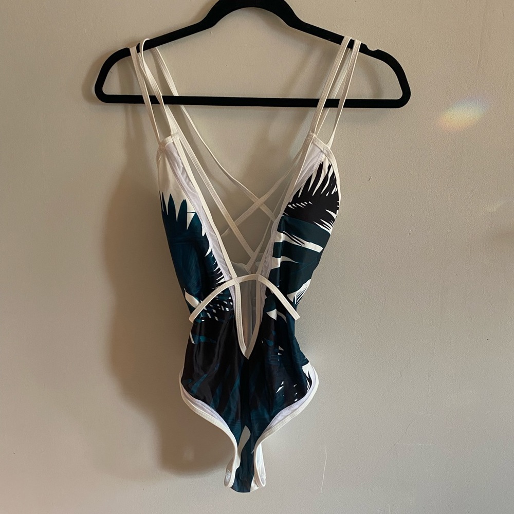 Tropical One Piece Swimsuit